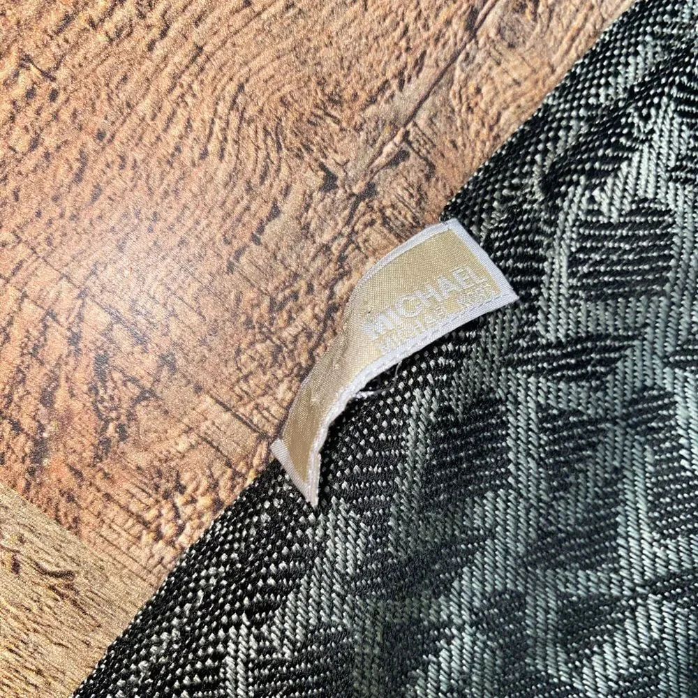 Michael Kors scarf raw hem